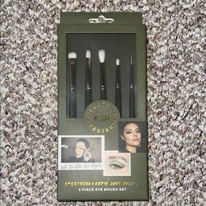 NIB Spectrum x Katie Jane Hughes 5 Piece Eye Brush Set